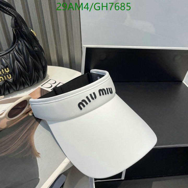 Miu Miu-Cap(Hat) Code: GH7685 $: 29USD