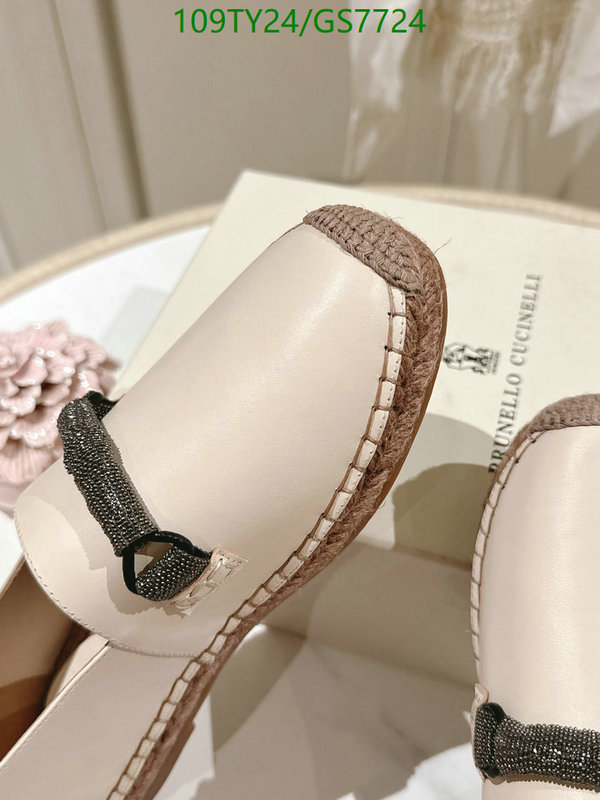 Brunello Cucinelli-Women Shoes Code: GS7724 $: 109USD