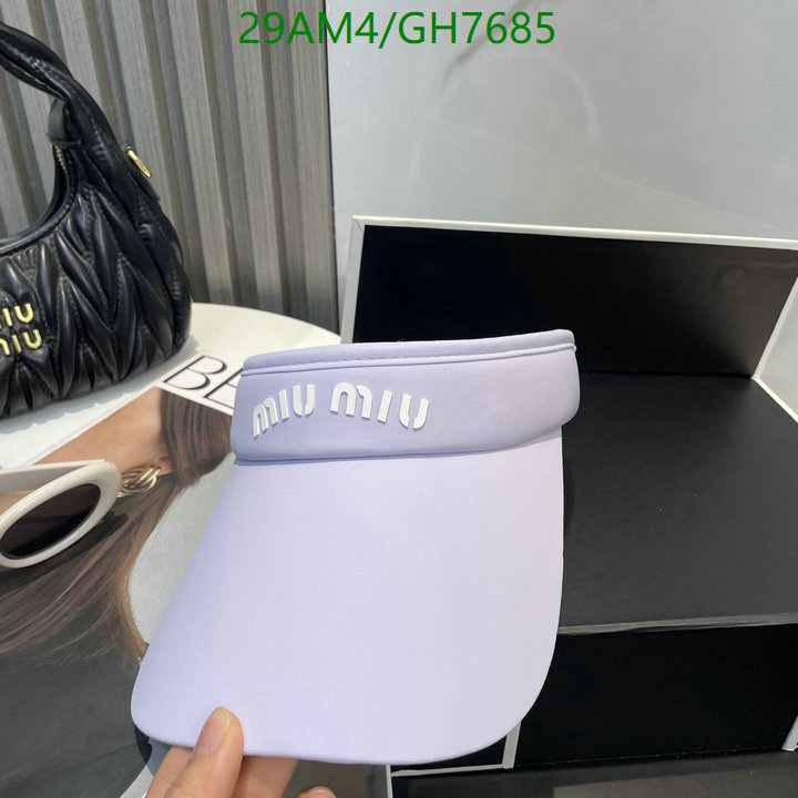 Miu Miu-Cap(Hat) Code: GH7685 $: 29USD