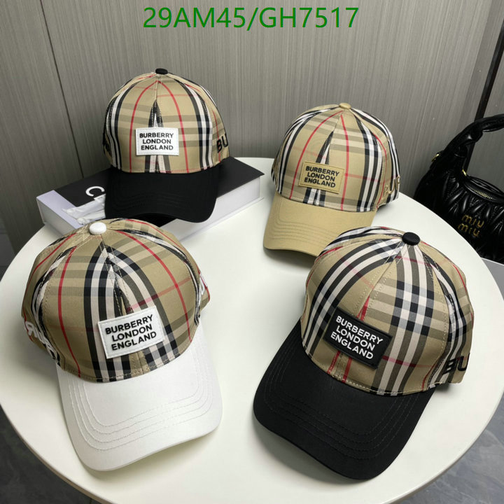 Burberry-Cap(Hat) Code: GH7517 $: 29USD