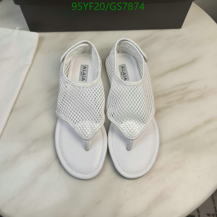 ALAIA-Women Shoes Code: GS7874 $: 95USD