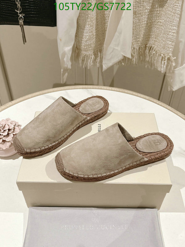 Brunello Cucinelli-Women Shoes Code: GS7722 $: 105USD