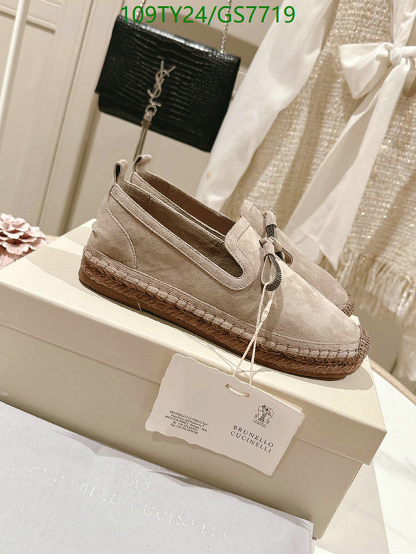 Brunello Cucinelli-Women Shoes Code: GS7719 $: 109USD