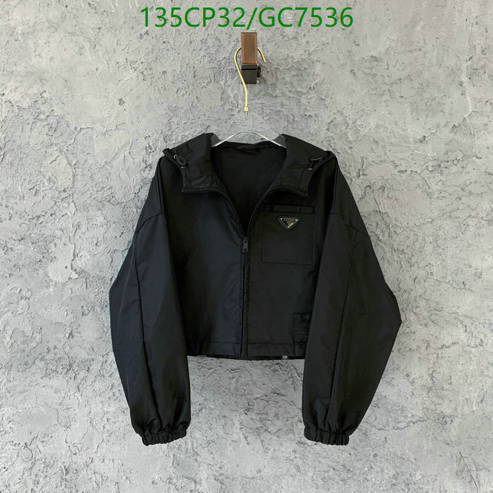 Prada-Clothing Code: GC7536 $: 135USD