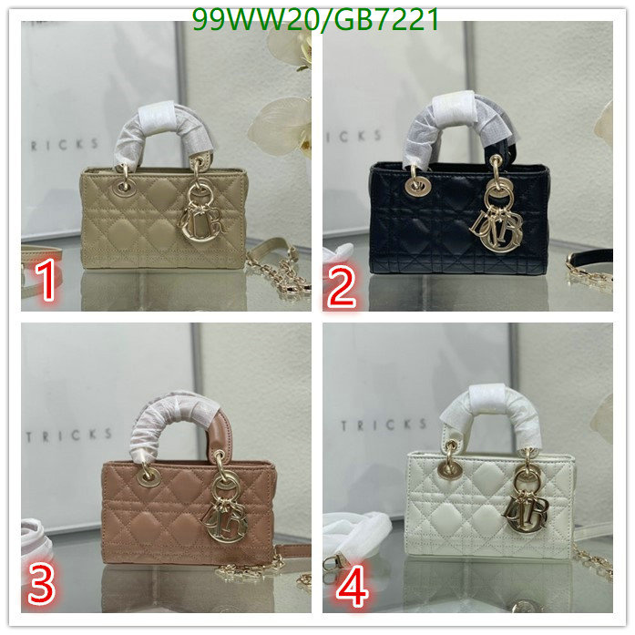 Dior-Bag-4A Quality Code: GB7221 $: 99USD