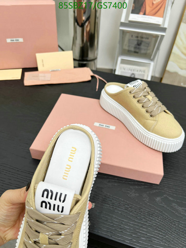 Miu Miu-Women Shoes Code: GS7400 $: 85USD