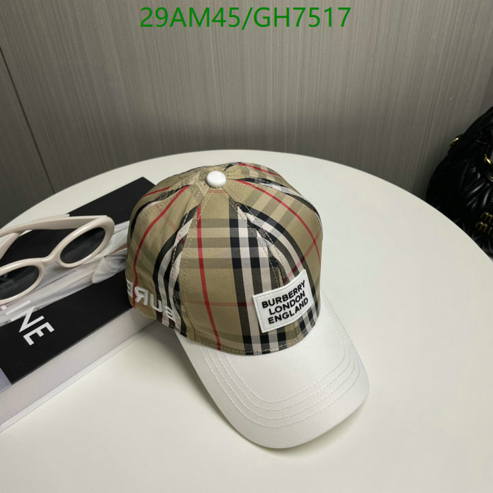 Burberry-Cap(Hat) Code: GH7517 $: 29USD