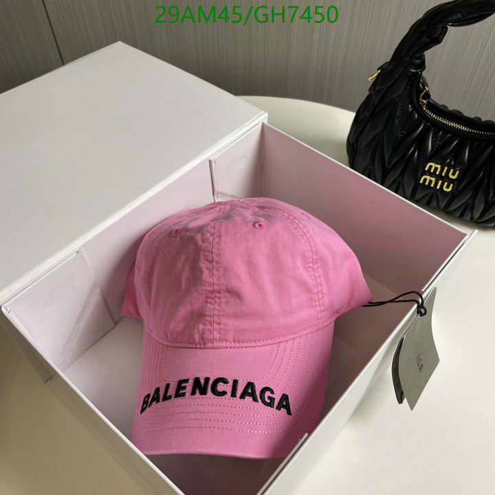 Balenciaga-Cap(Hat) Code: GH7450 $: 29USD