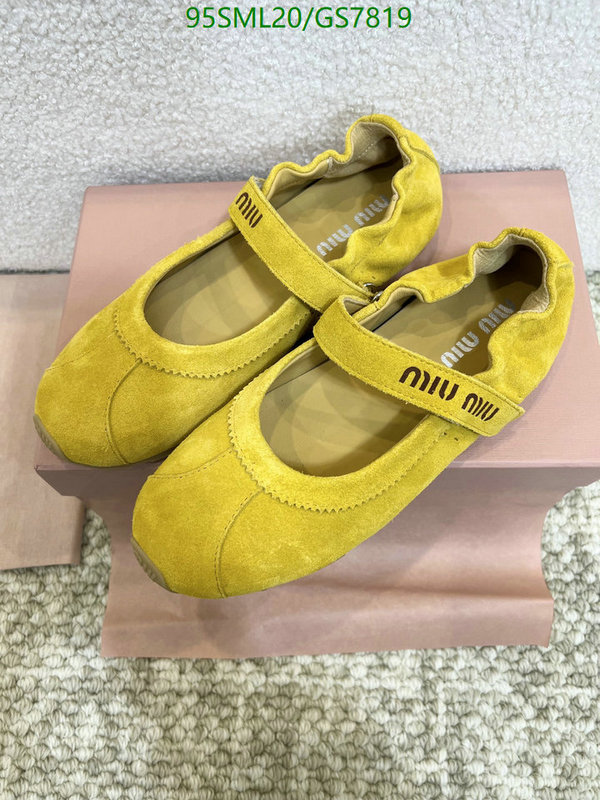 Miu Miu-Women Shoes Code: GS7819 $: 95USD