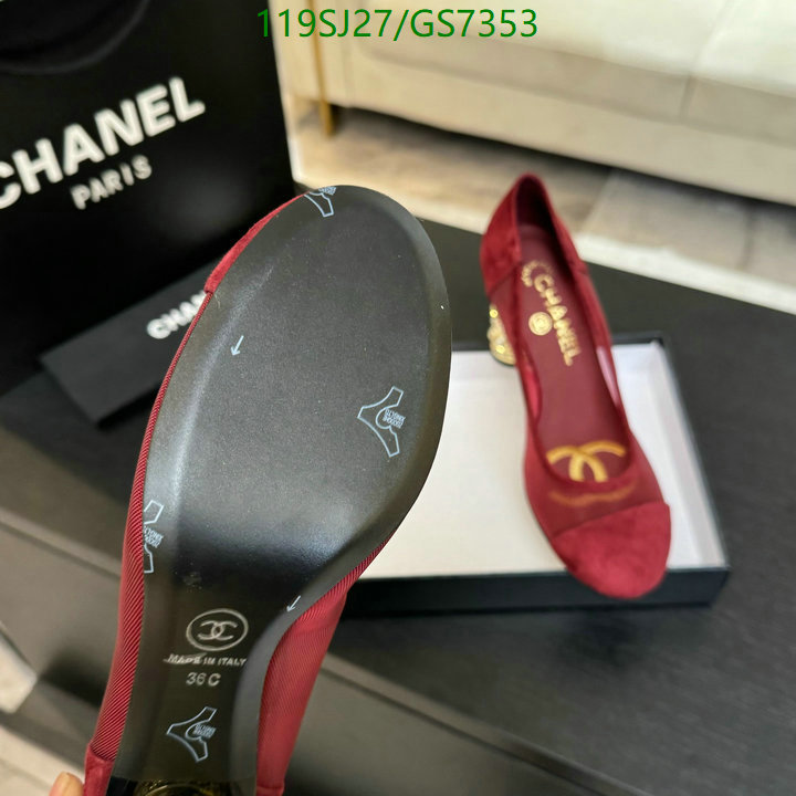 Chanel-Women Shoes Code: GS7353 $: 119USD
