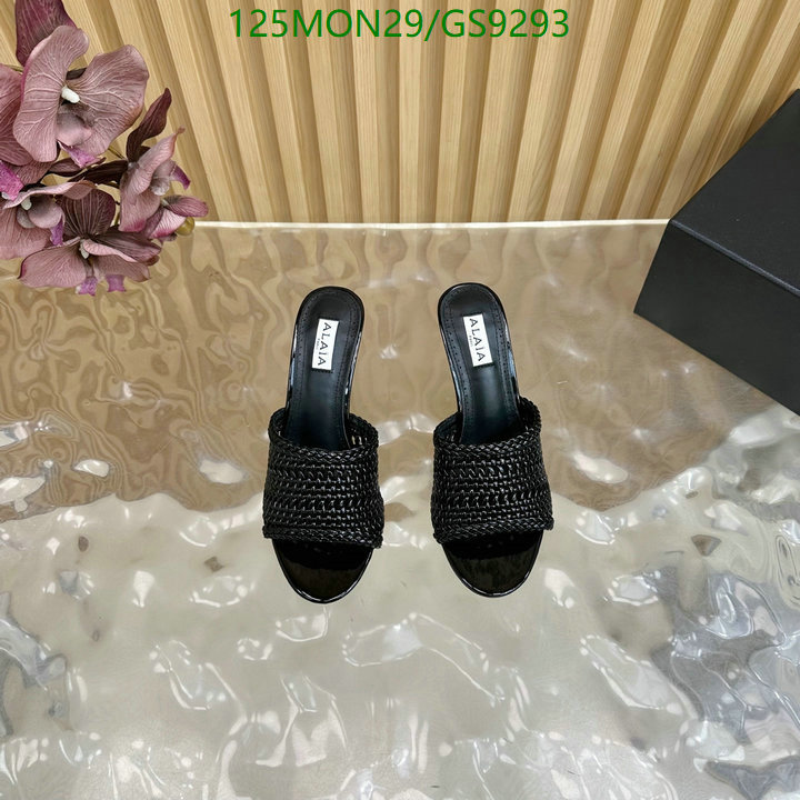 ALAIA-Women Shoes Code: GS9293 $: 125USD