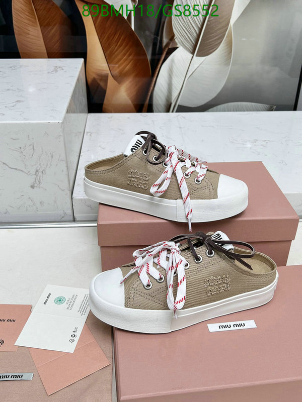Miu Miu-Women Shoes Code: GS8552 $: 89USD