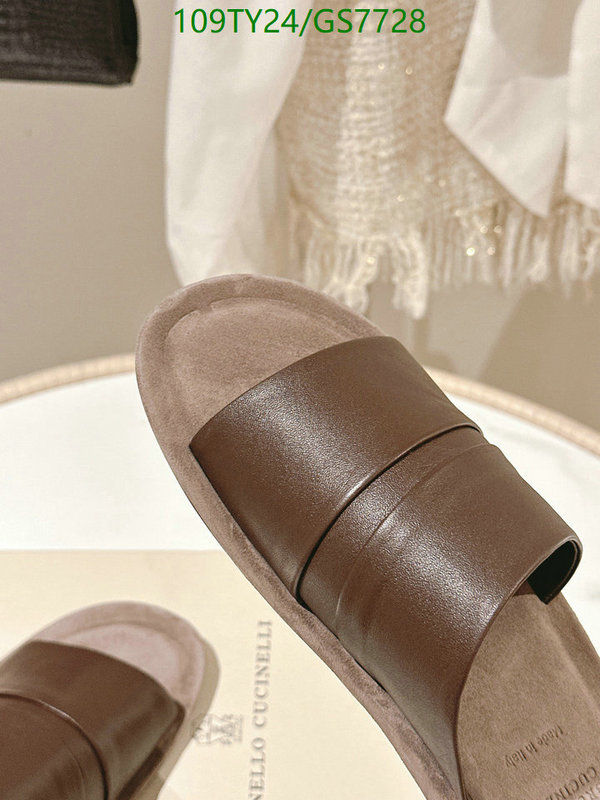 Brunello Cucinelli-Women Shoes Code: GS7728 $: 109USD