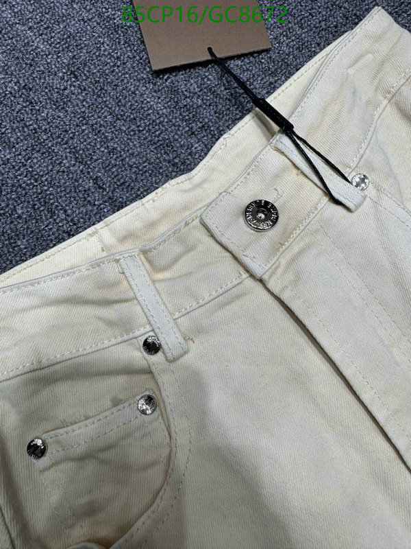 Burberry-Clothing Code: GC8672 $: 85USD