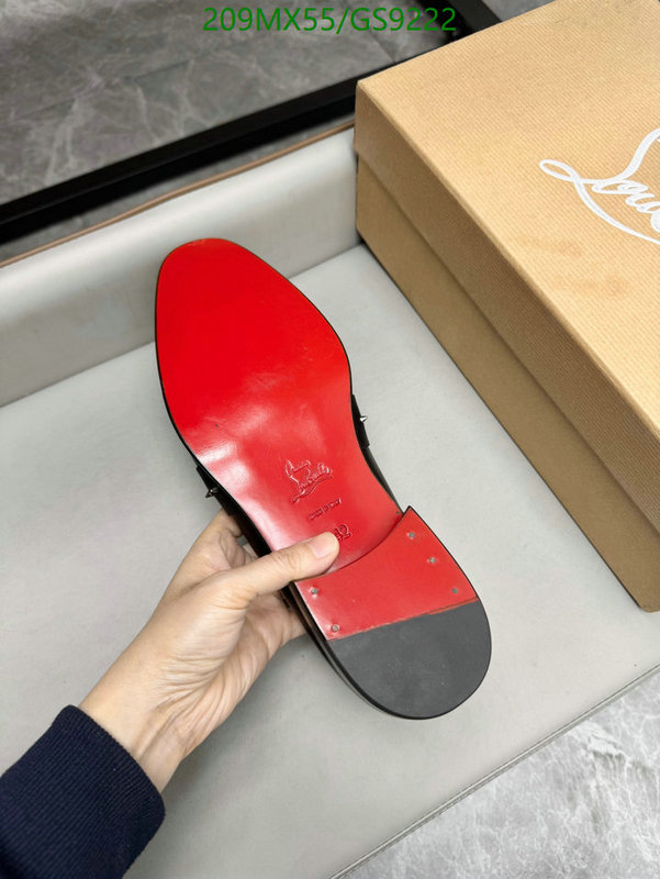 Christian Louboutin-Men shoes Code: GS9222 $: 209USD