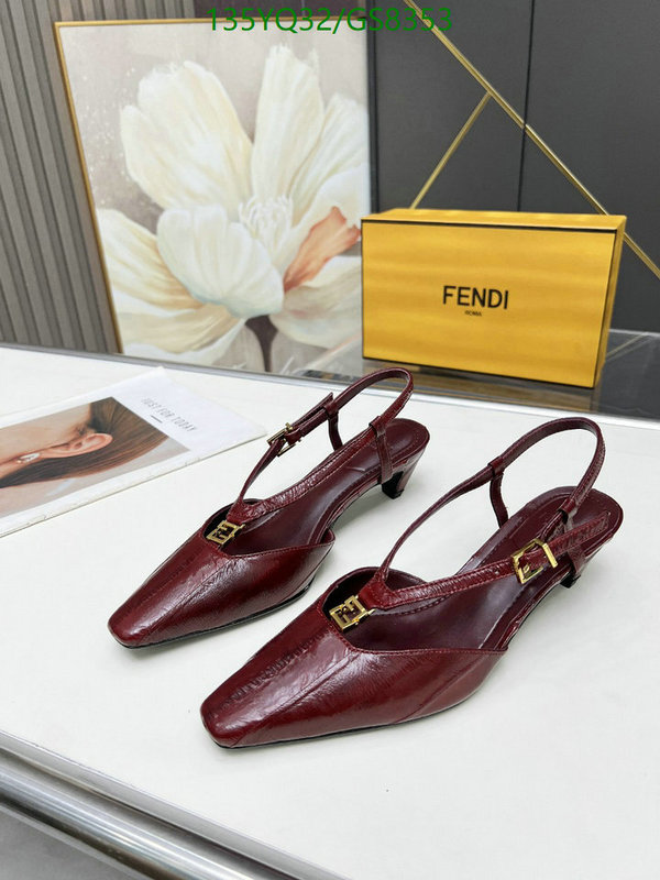 Fendi-Women Shoes Code: GS8353 $: 135USD