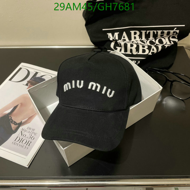 Miu Miu-Cap(Hat) Code: GH7681 $: 29USD
