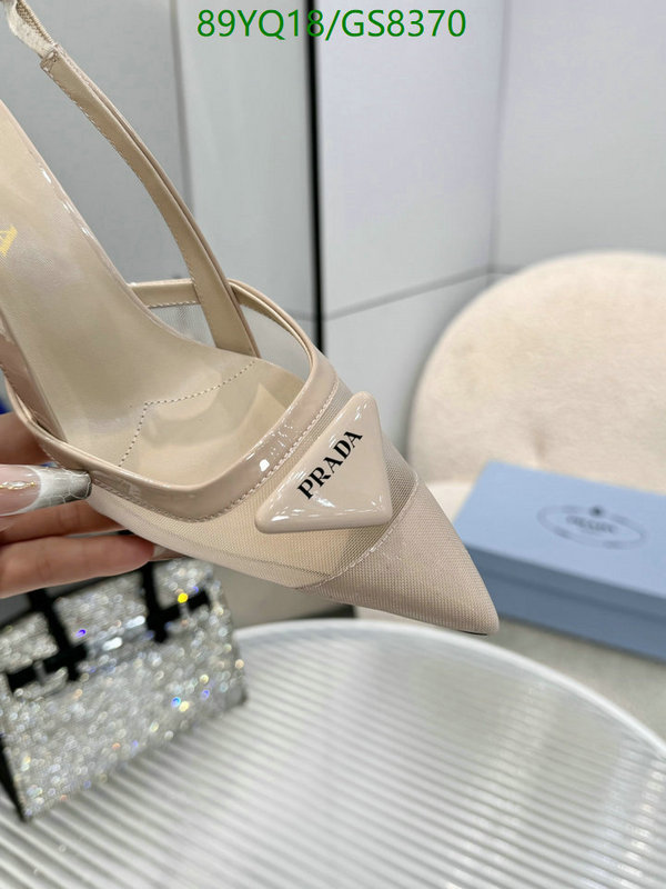 Prada-Women Shoes Code: GS8370 $: 89USD