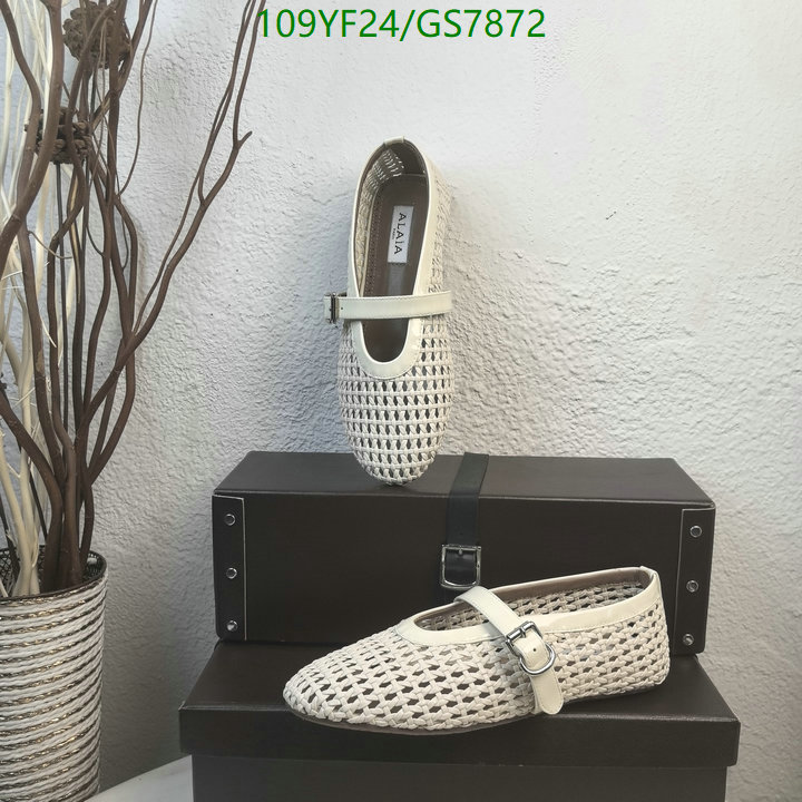 ALAIA-Women Shoes Code: GS7872 $: 109USD