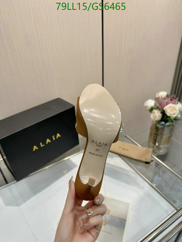 ALAIA-Women Shoes Code: GS6465 $: 79USD