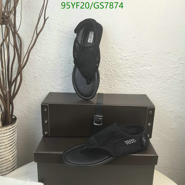 ALAIA-Women Shoes Code: GS7874 $: 95USD