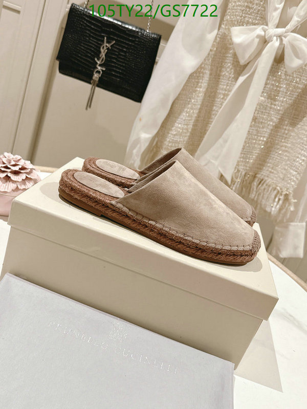 Brunello Cucinelli-Women Shoes Code: GS7722 $: 105USD