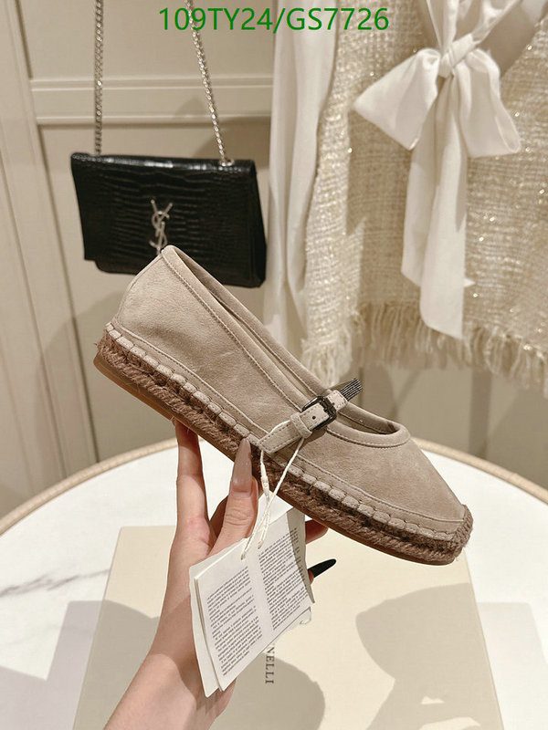 Brunello Cucinelli-Women Shoes Code: GS7726 $: 109USD