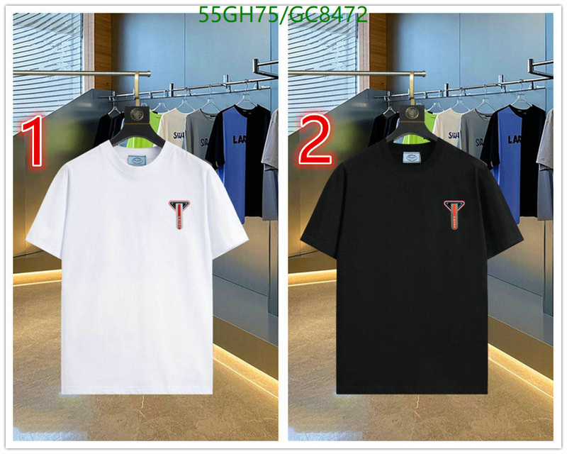 Prada-Clothing Code: GC8472 $: 55USD