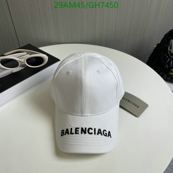 Balenciaga-Cap(Hat) Code: GH7450 $: 29USD