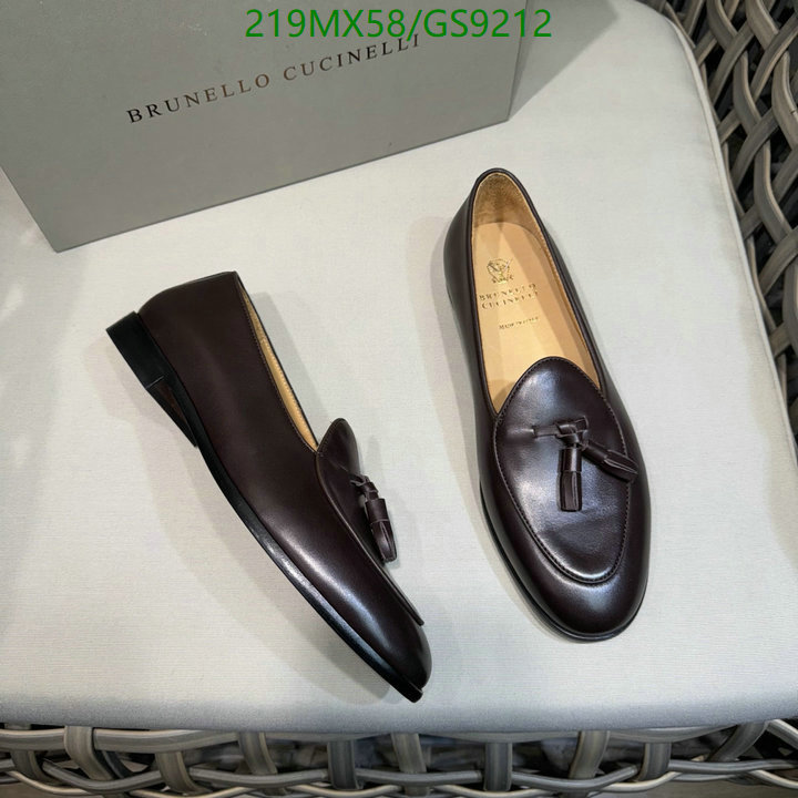 Brunello Cucinelli-Men shoes Code: GS9212 $: 219USD