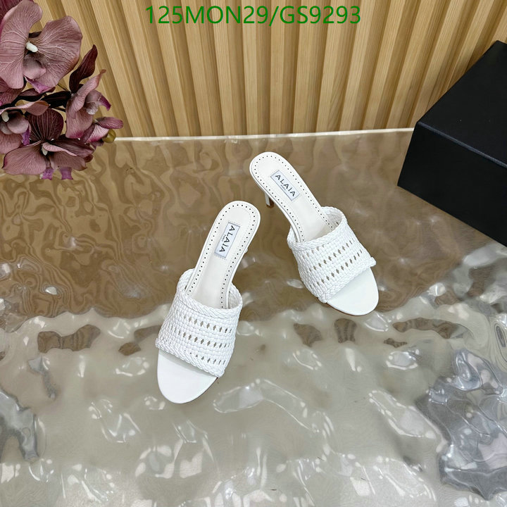 ALAIA-Women Shoes Code: GS9293 $: 125USD