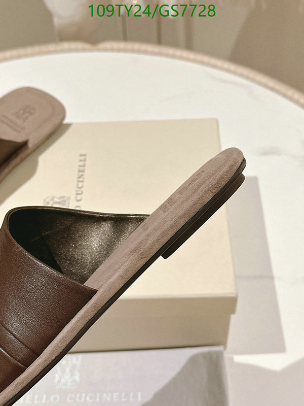 Brunello Cucinelli-Women Shoes Code: GS7728 $: 109USD