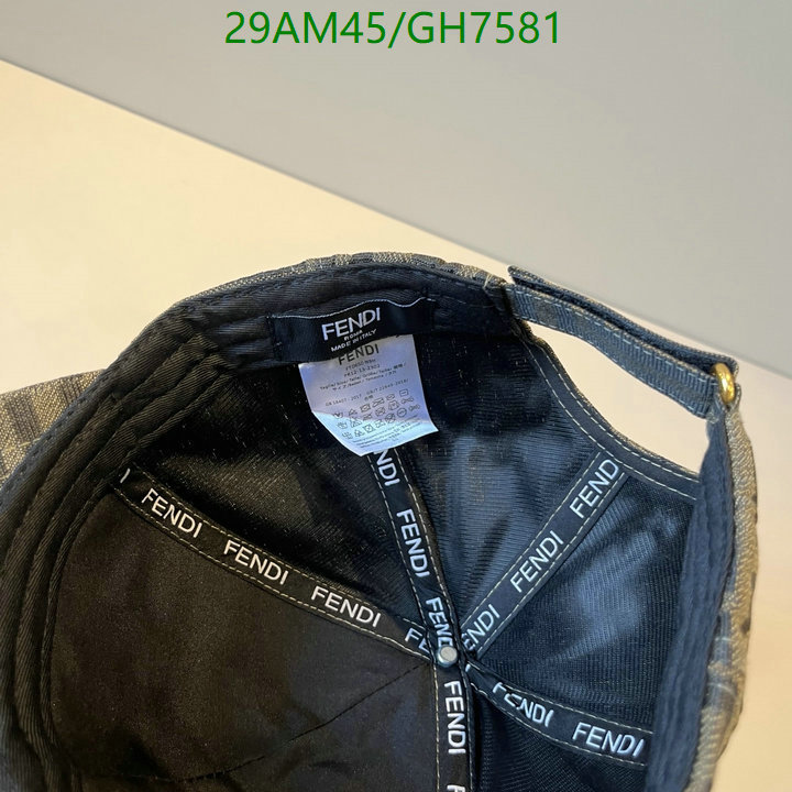 Fendi-Cap(Hat) Code: GH7581 $: 29USD