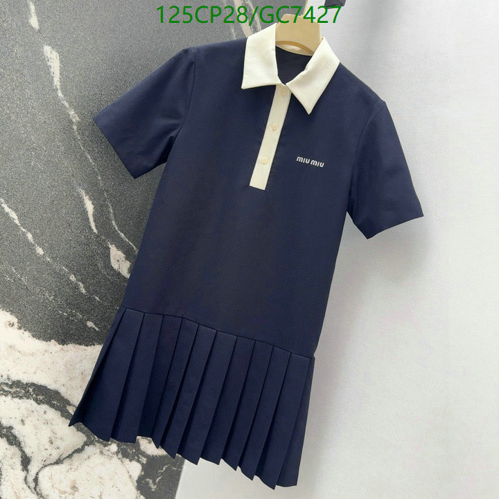MIUMIU-Clothing Code: GC7427 $: 125USD