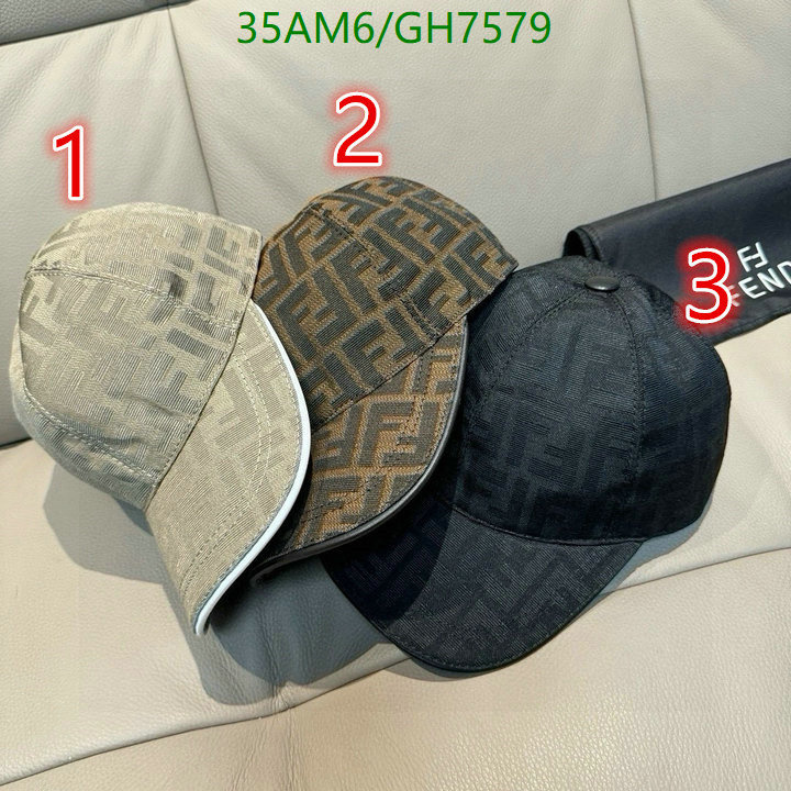 Fendi-Cap(Hat) Code: GH7579 $: 35USD