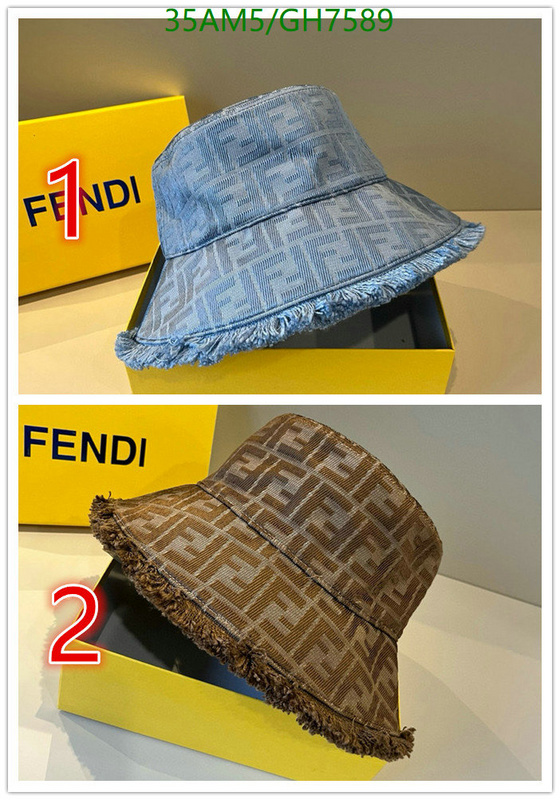 Fendi-Cap(Hat) Code: GH7589 $: 35USD