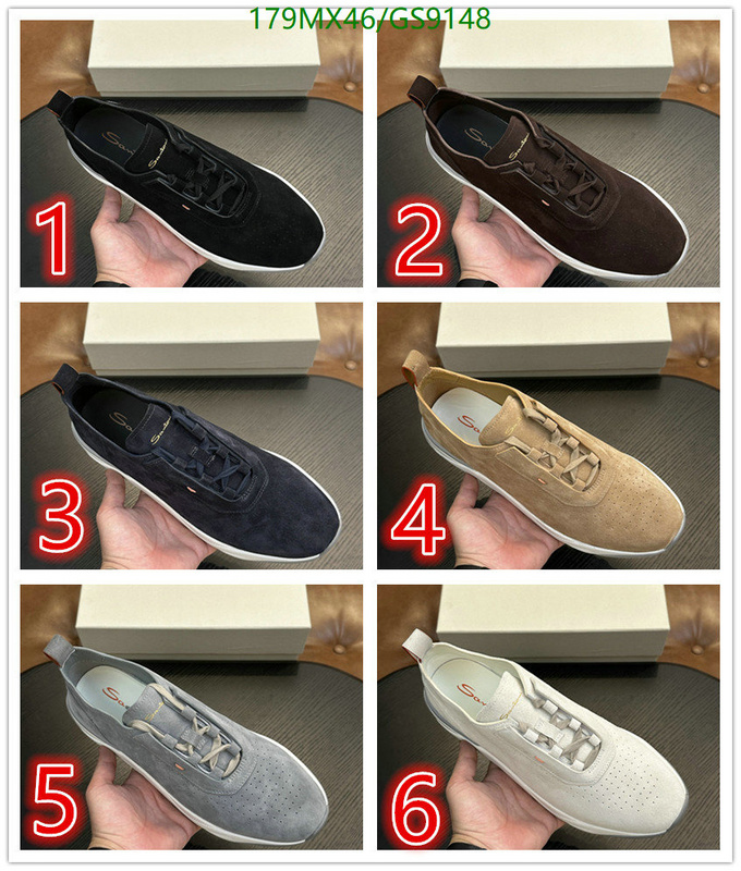Santoni-Men shoes Code: GS9148 $: 179USD