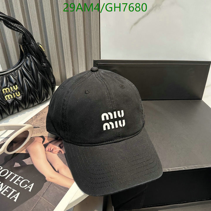 Miu Miu-Cap(Hat) Code: GH7680 $: 29USD