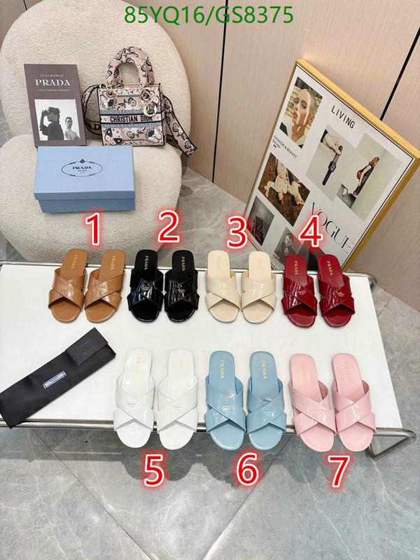 Prada-Women Shoes Code: GS8375 $: 85USD