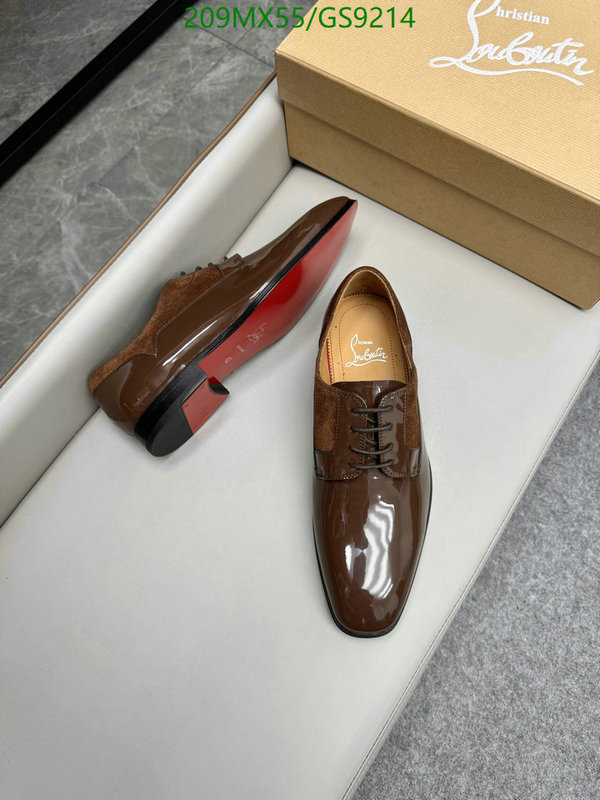 Christian Louboutin-Men shoes Code: GS9214 $: 209USD