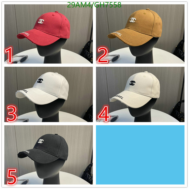 Chanel-Cap(Hat) Code: GH7558 $: 29USD