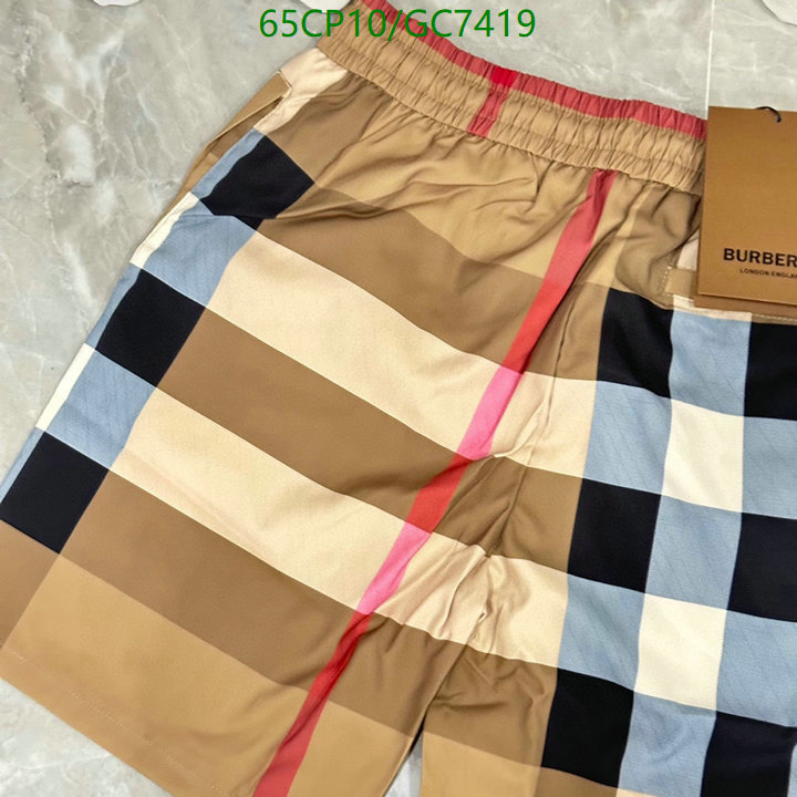 Burberry-Clothing Code: GC7419 $: 65USD