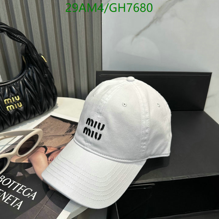 Miu Miu-Cap(Hat) Code: GH7680 $: 29USD