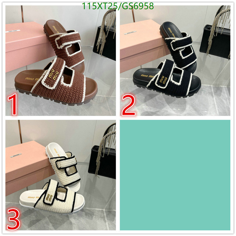 Miu Miu-Women Shoes Code: GS6958 $: 115USD