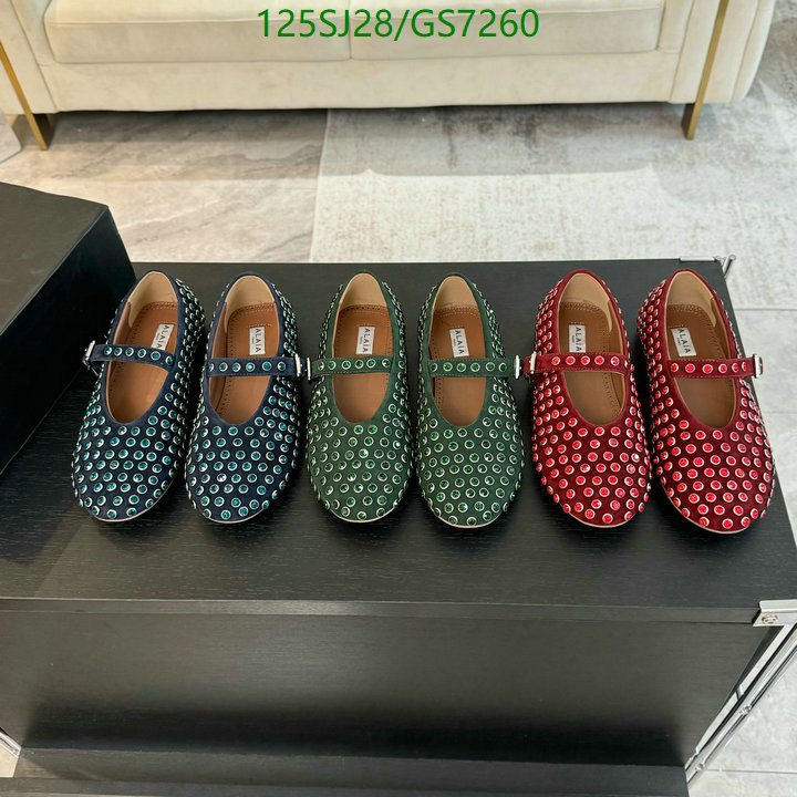 ALAIA-Women Shoes Code: GS7260 $: 125USD
