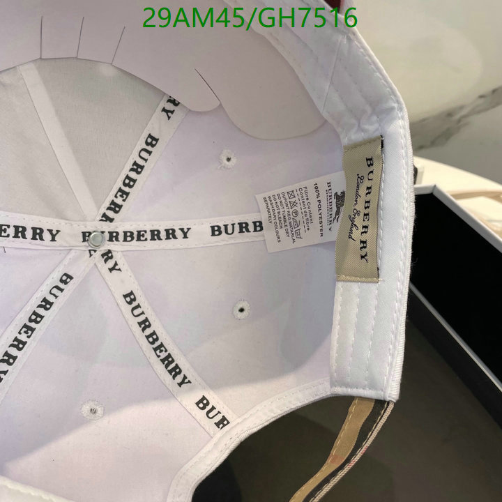 Burberry-Cap(Hat) Code: GH7516 $: 29USD