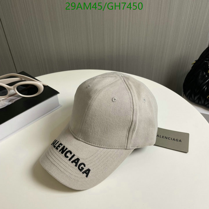 Balenciaga-Cap(Hat) Code: GH7450 $: 29USD