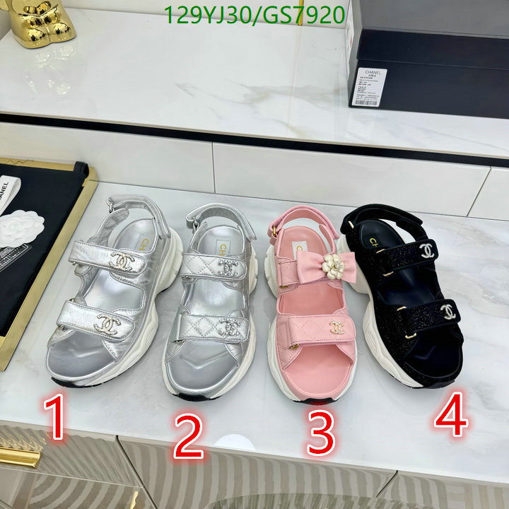 Chanel-Women Shoes Code: GS7920 $: 129USD