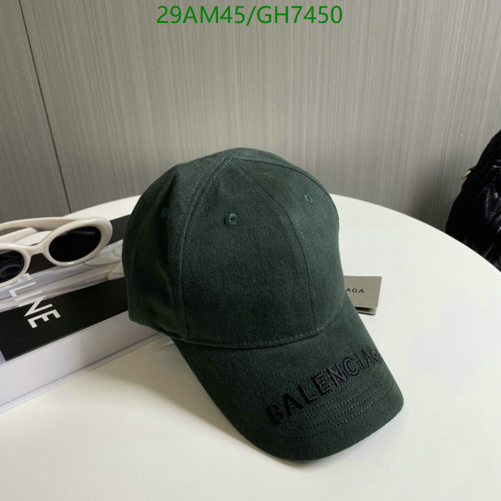Balenciaga-Cap(Hat) Code: GH7450 $: 29USD