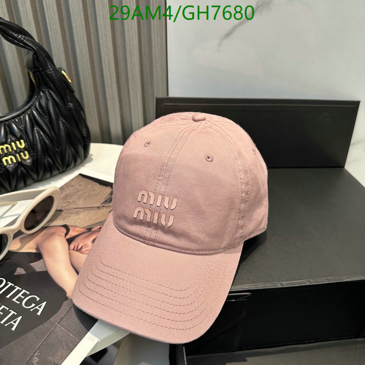 Miu Miu-Cap(Hat) Code: GH7680 $: 29USD